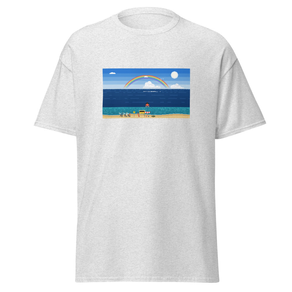 Pipeline Pixel North Shore Tee, Ash, front