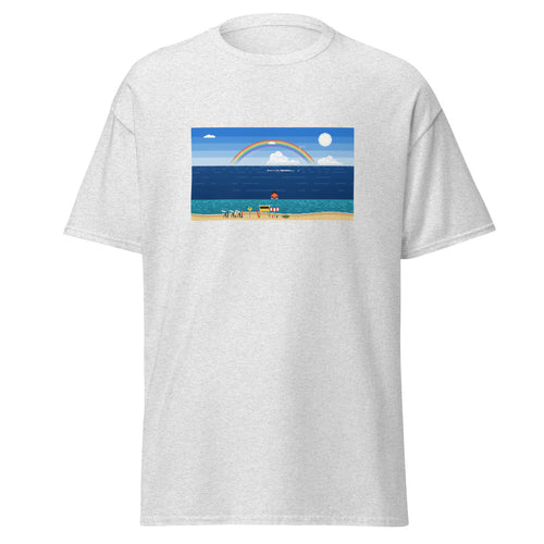 Pipeline Pixel North Shore Tee, Ash, front